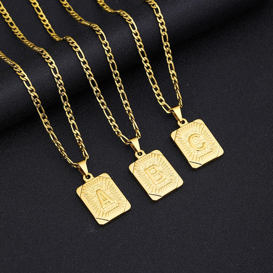 Initial Letter  Necklace