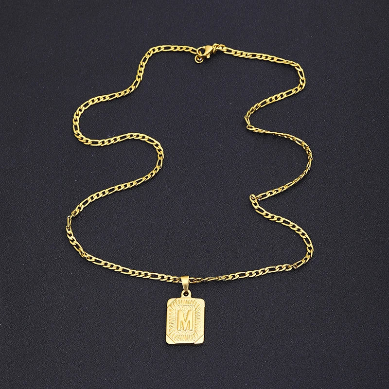 Initial Letter  Necklace