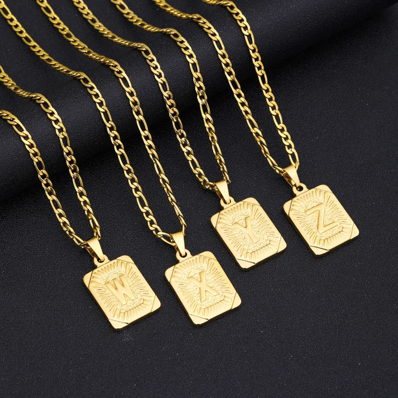 Initial Letter  Necklace