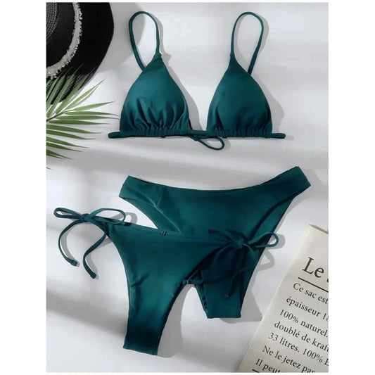 Sexy 3 Pieces Set Swimwear Women
