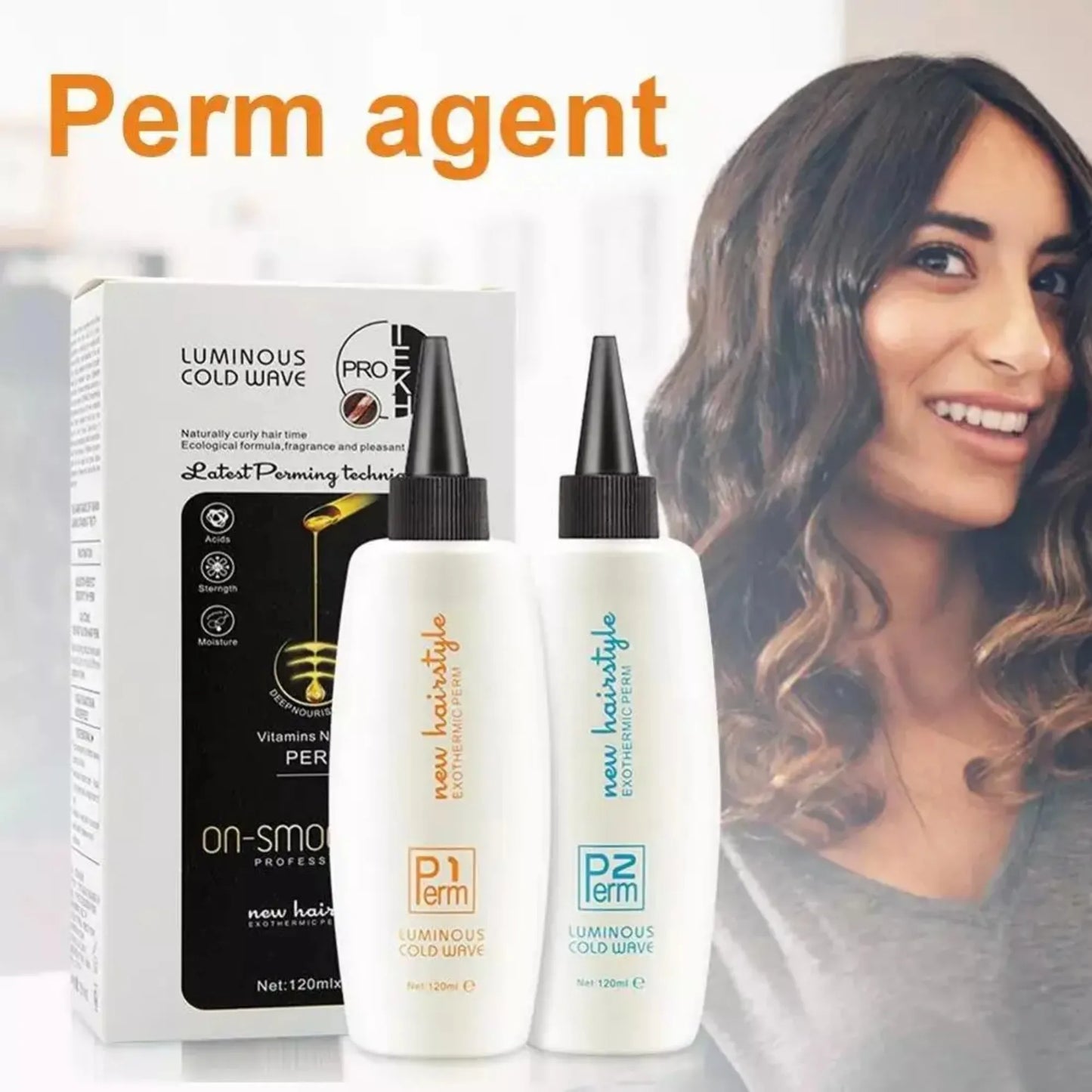 Curly Hair  Perm Cream