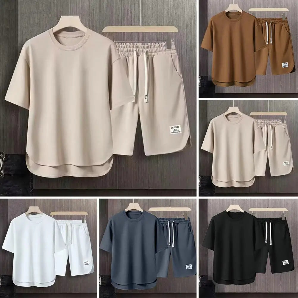Men Summer Casual Outfit Set