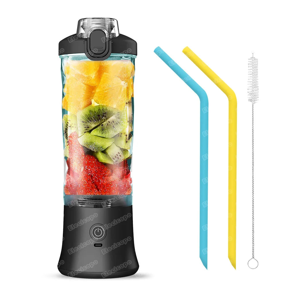 Portable smoothie blender