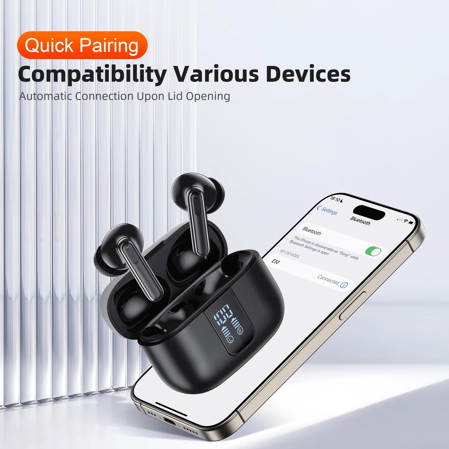 QERE E50 Wireless Headphones