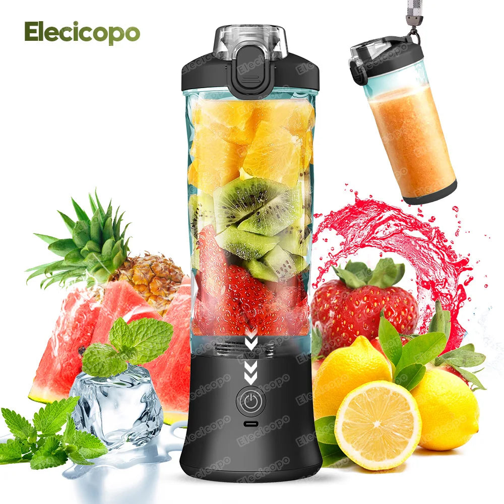 Portable smoothie blender