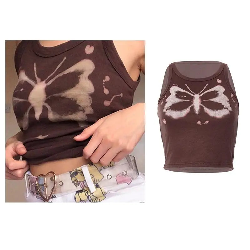 Sexy Vintage  Crop Top