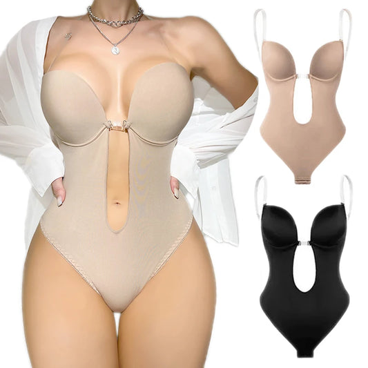 Body Shaper Bra Backless Bodysuit