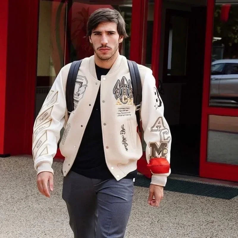 American retro jacket Y2K high street hip-hop style