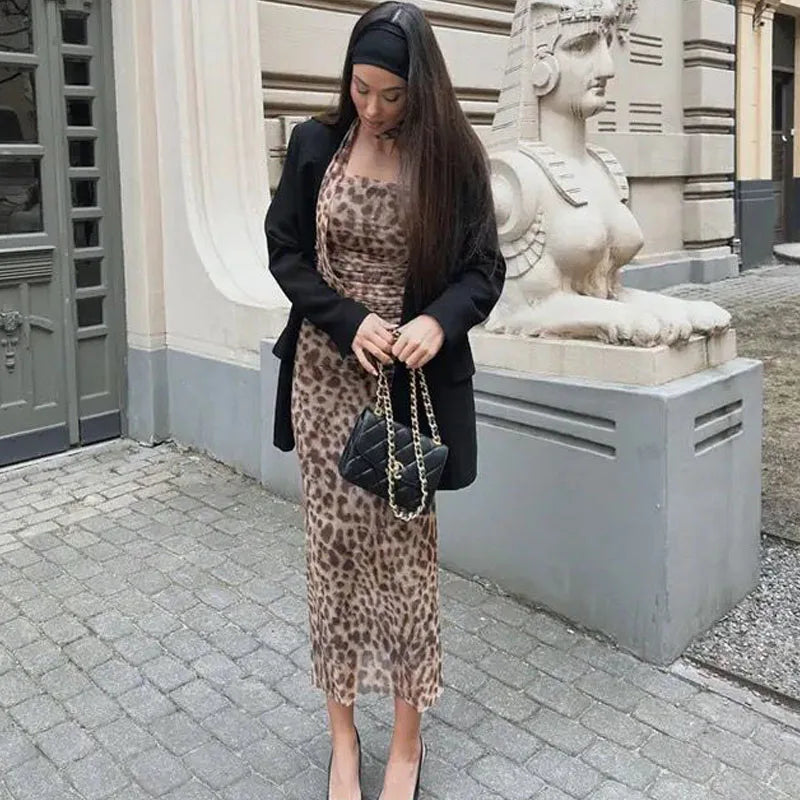 Leopard Crop Top